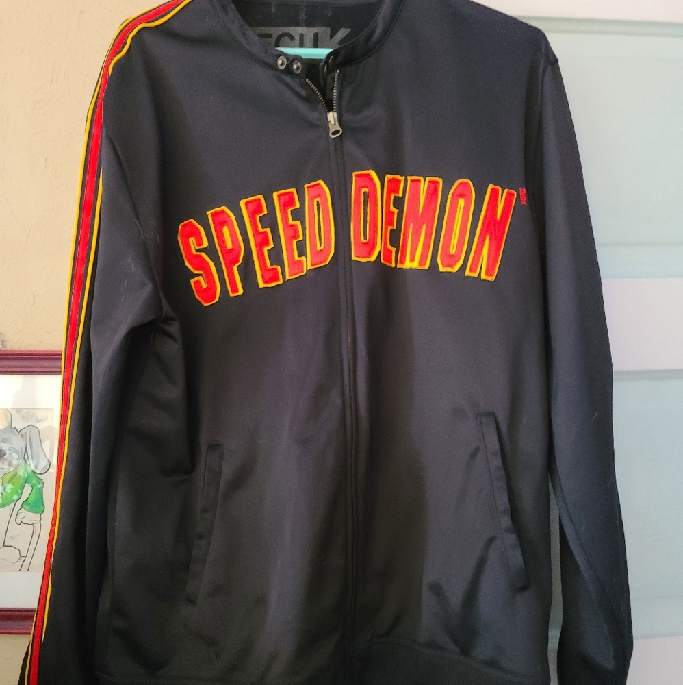 Fcuk speed demon racing style jacket